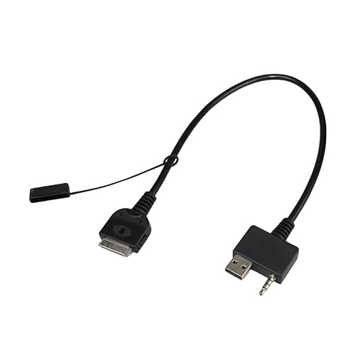 Yongjiangxia Auxiliary Cable for Hyundai Kia Compatible with iPhone 4 4S - Charge and Play Music
