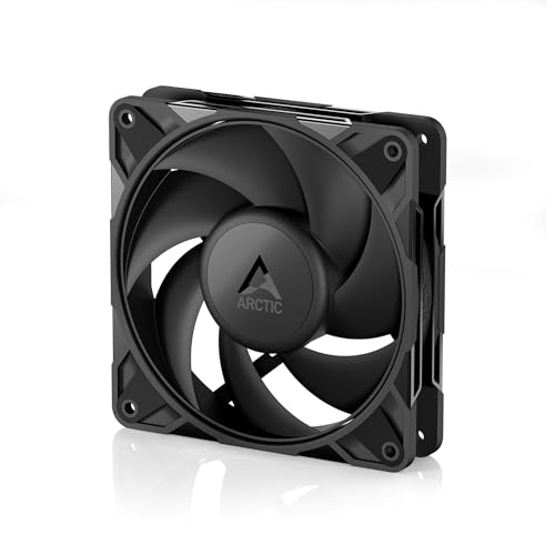 ARCTIC P12 Pro LN - Low-Noise Premium Fan, 120 mm PWM Fan, 450-2000 RPM, 0 RPM <5% PWM, Fluid Dynamic Bearing, 4-Pin - Black