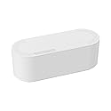 D-Line Cable Management Box, Power Strip Holder, Floor Outlet Hider, Desk Cord Organizer, Cover TV Wires, 12.75" (L) x 5" (W) x 4.5" (H), for use with