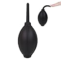 Foto&Tech Silicone Rubber Dust Blower with Soft Nozzle for DSLR Cameras LCD Screen Gaming Console Lens PC Motherboard Keyboard, Hand Air Blaster