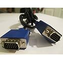 Hotron E246588 Shielded AWM 20276 30V 15-Pin Male VGA Monitor Cable - 6FT
