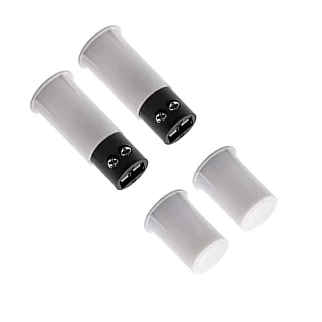 MC-33C Normally Closed Recessed Window Door Contact Sensor Alarm Magnetic Reed Switch - (6 Sets)