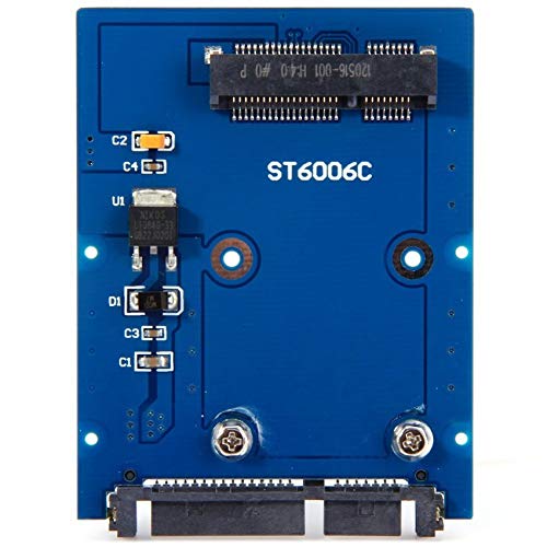 cablecc Slim Type Mini PCI-E mSATA SSD to 2.5" SATA 3.0 22pin HDD Adapter Hard Disk PCBA