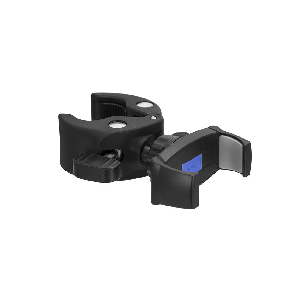 ARKON Mounts Mobile Grip 5 Phone Holder with Clamp Mount | Secure Spring-Loaded Holder | Clamp Phone Mount for Strollers, Treadmills, Bike |