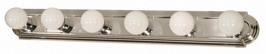 Nuvo 60/298 36-Inch Six Light Vanity Strip, Polished Chrome