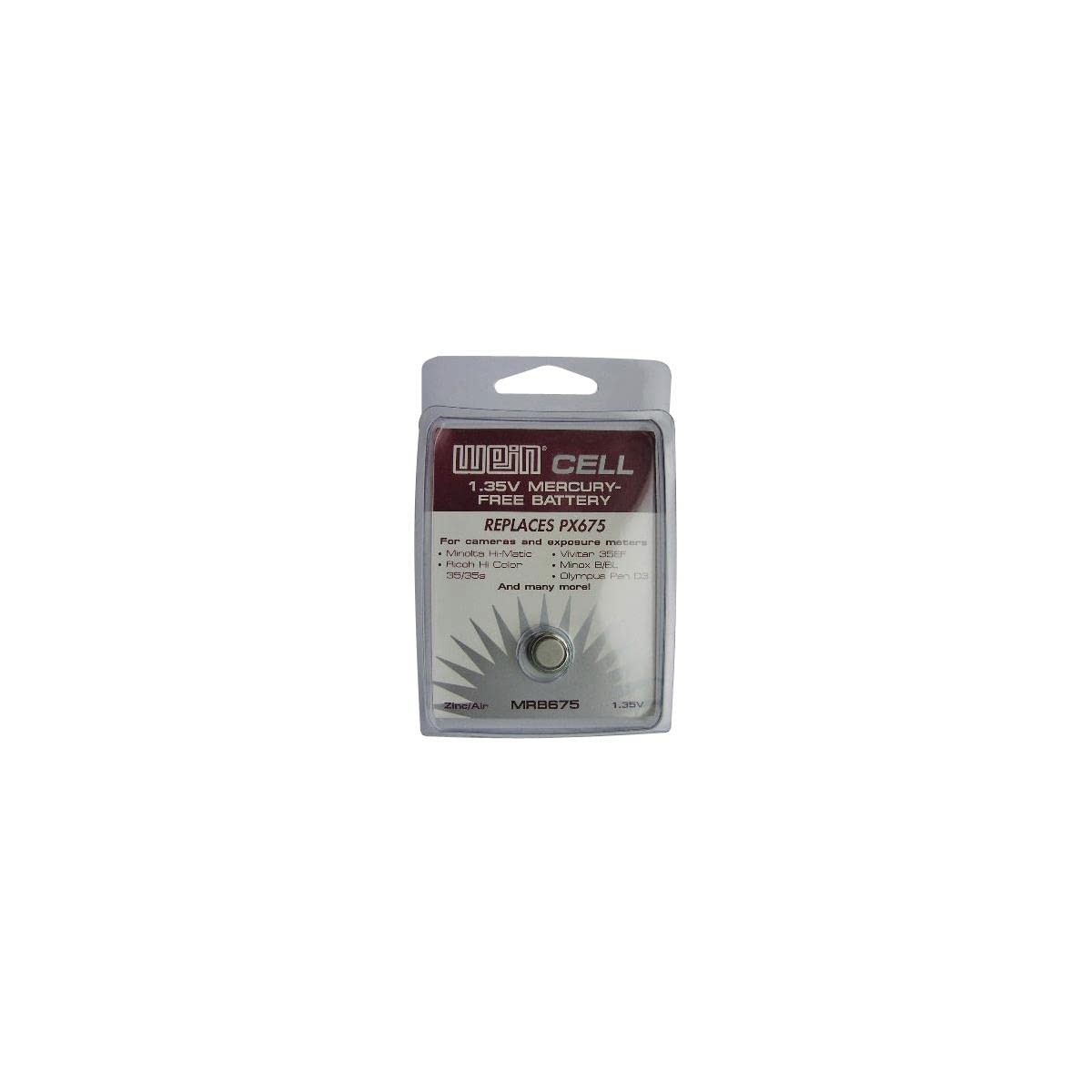 Battery, WEIN Cell PX675 Replacement