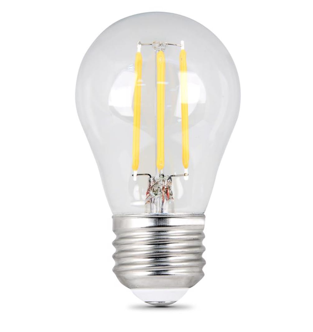 Feit Electric 3011895 Soft White 40W Equivalence A15 E26 Medium Filament LED Bulb Pack of 6