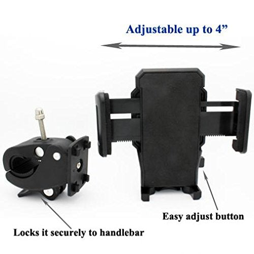 Bicycle Mount Handlebar Holder for Pixel 4a 5G - Bike Cradle Dock Swivel Heavy Duty Compatible with Google Pixel 4a 5G