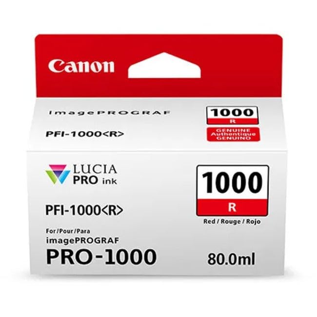 Canon CAN22284 Original Inkjet Cartridges, Red