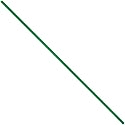Aviditi Reusable Green Plastic Twist Ties, 12" Length, Use to Seal Bread, Gift, and Treat Bags or for Bundling Cables and Wires (Case of 2000)