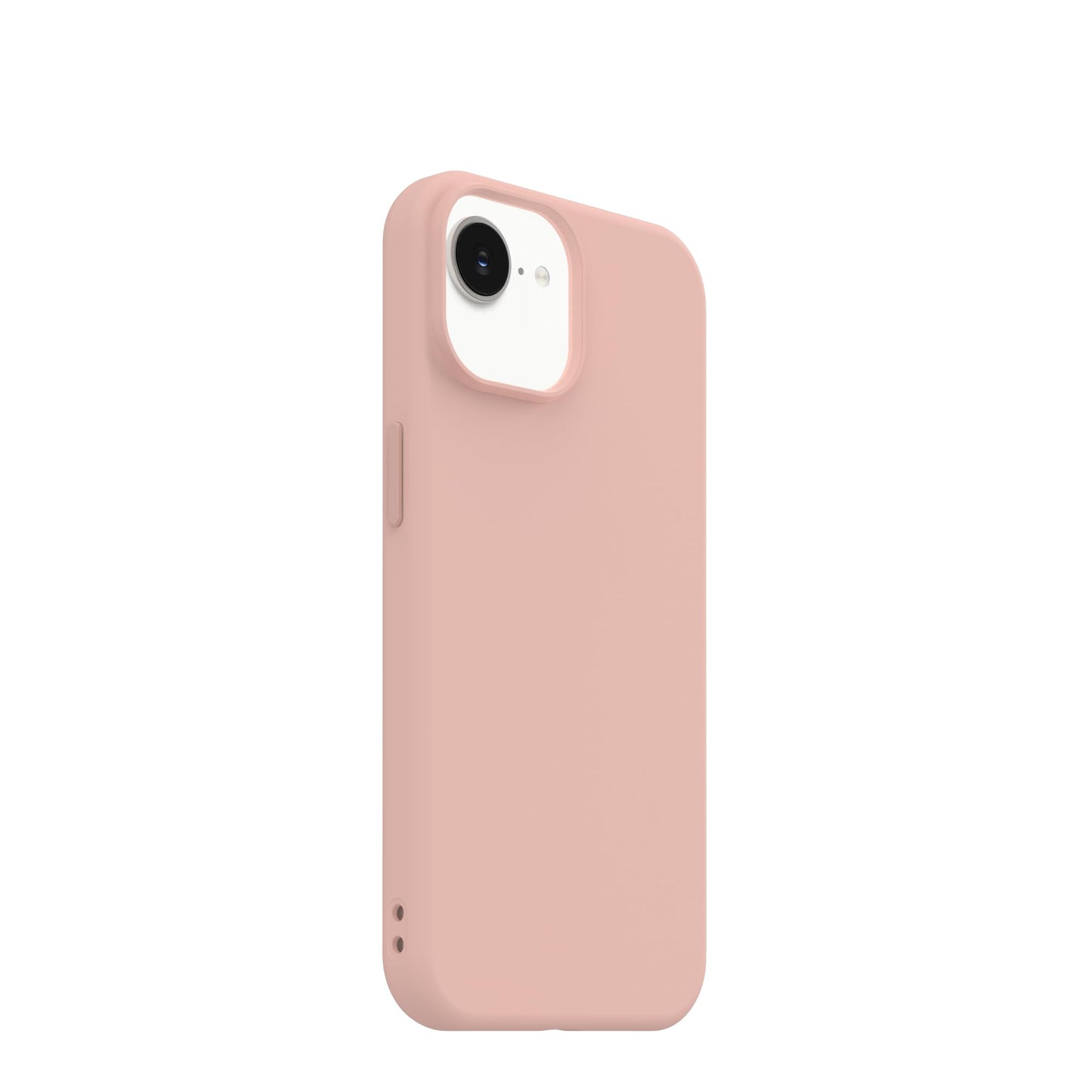 OtterBox iPhone 17e, 16e, 15, 14, & 13 Figura Series Case - Rose Smoke Pink - Aesthetic, Silicone Phone Cases, Protective Minimalist Design, MagSafe