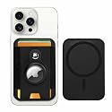 PureGear Mag AirTag Wallet, Magnetic Wallet with Protective AirTag Holder for iPhone 17/16/15/14/13/12 Series, MagSafe Compatible, Holds Up to 8