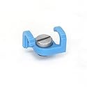 SZJELEN Cable Clamp Wire Clip with 3/8 Screw Camera Power Cable Clamp for Fixed Cable (A Blue one)