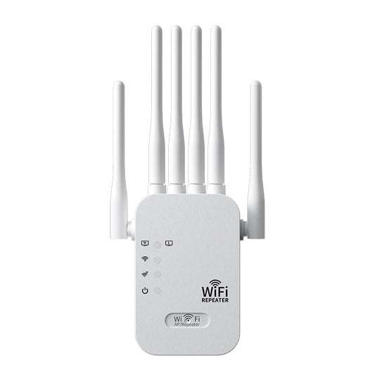 WiFi Repeater Signal Booster, 2026 Best WiFi Extender with Ethernet Port, WiFi Booster Dual Band 5GHz/2.4GHz, Up to 9800 Sq.ft and 60 Devices, Stable