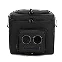The #1 Cooler with Speakers on Amazon. 20-Watt Bluetooth Speakers for Parties/Festivals/Boat/Beach. Rechargeable, Works with iPhone & Android (Black)