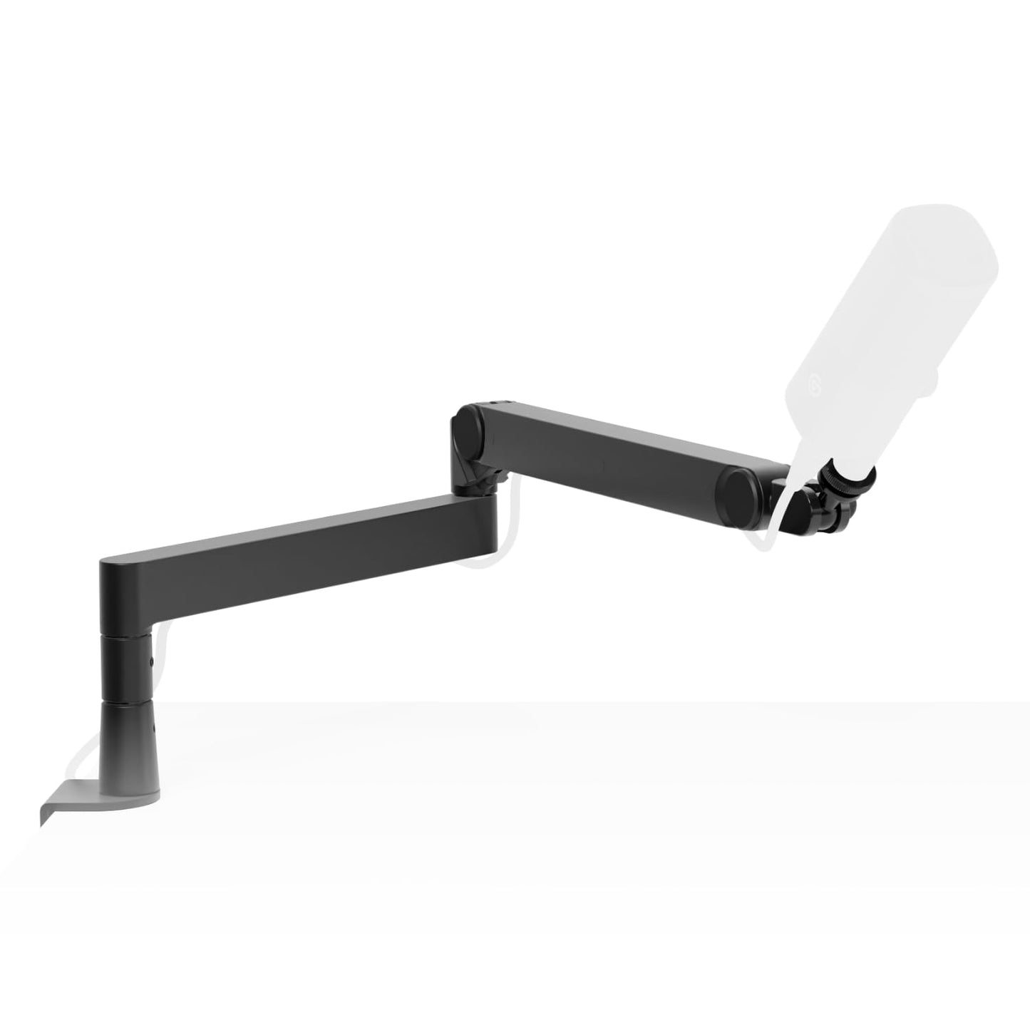 Elgato Wave Mic Arm Pro - 360° Rotatable Low Profile Gas Spring Microphone Arm, Works Mics/Shure SM7B/HyperX QuadCast/Rode/Blue Yeti & More - for