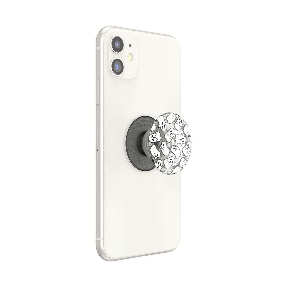 PopSockets Adhesive Phone Grip, Holder, Phone Stand, Halloween - Translucent Ghosted