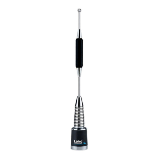Laird Technologies 450-470 MHz 5dB 5/8 Wave Antenna with Spring - Chrome
