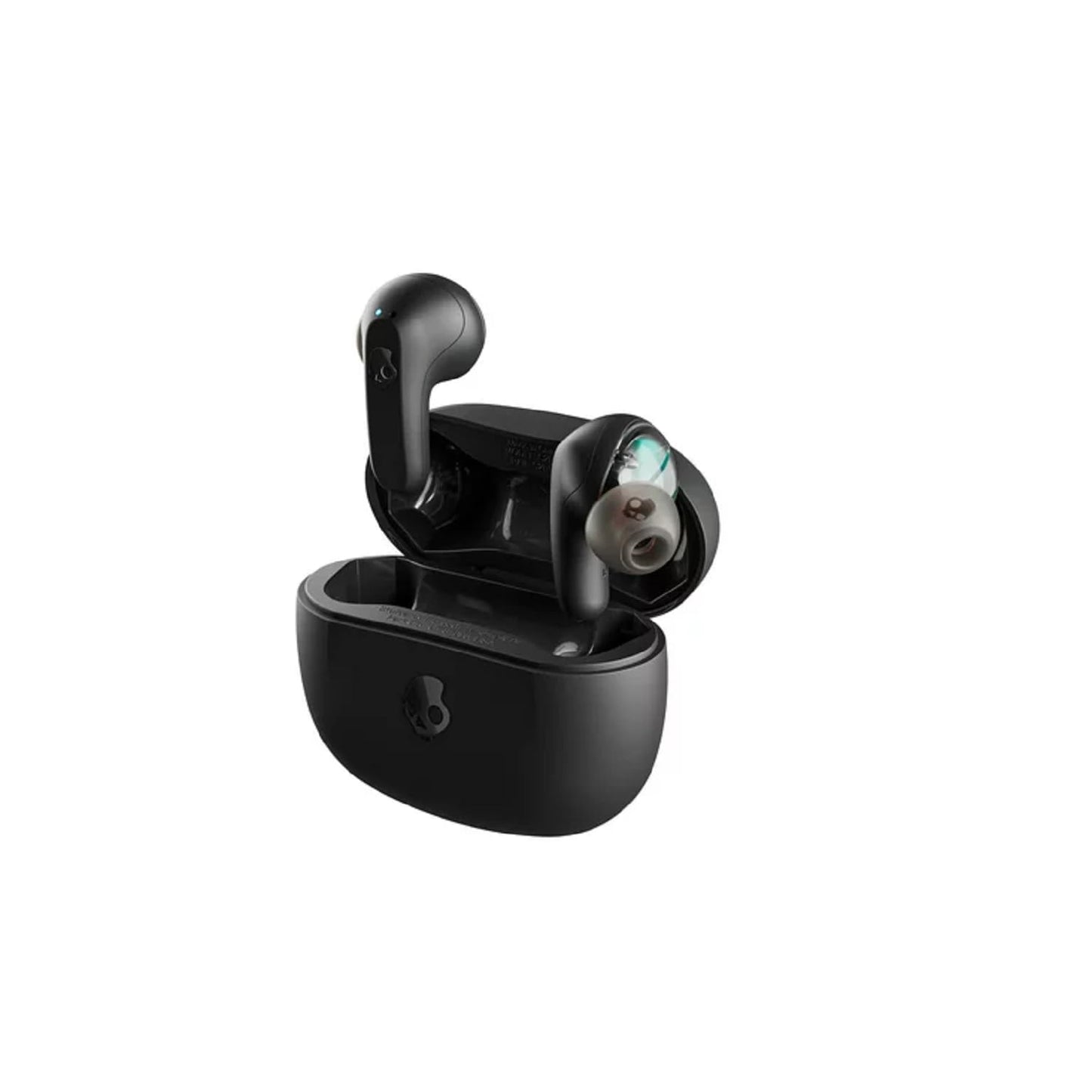 Skullcandy S2RLW-Q786 Rail XT True Wireless Bluetooth in-Ear Headphones with Skull-iQ in True Black