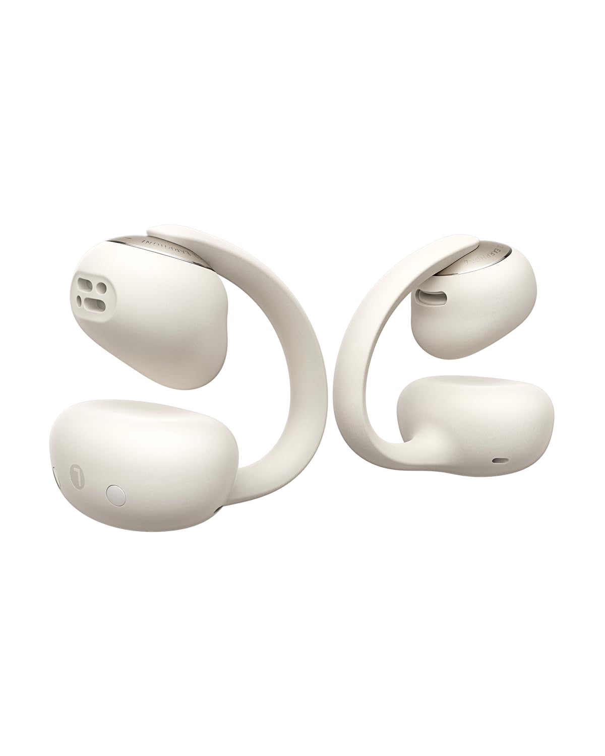 Baseus Bowie MC2 Open Ear Clip On Earbuds, CloudComfort 2.0 Wrap-Around Design, LDAC Hi-Res Audio, Bluetooth 6.0, 55H Playtime, 4-Mic AI Clear Call
