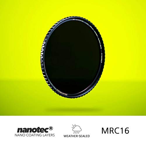 Breakthrough Photography 62mm X4 10-Stop Fixed ND Filter for Camera Lenses Neutral Density Professional Photography Filter, MRC16, Schott B270 Glass
