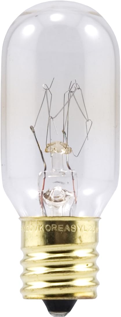 Sylvania Incandescent E17 Base 25 Watt T8 Appliance Light Bulb, 1 Pack