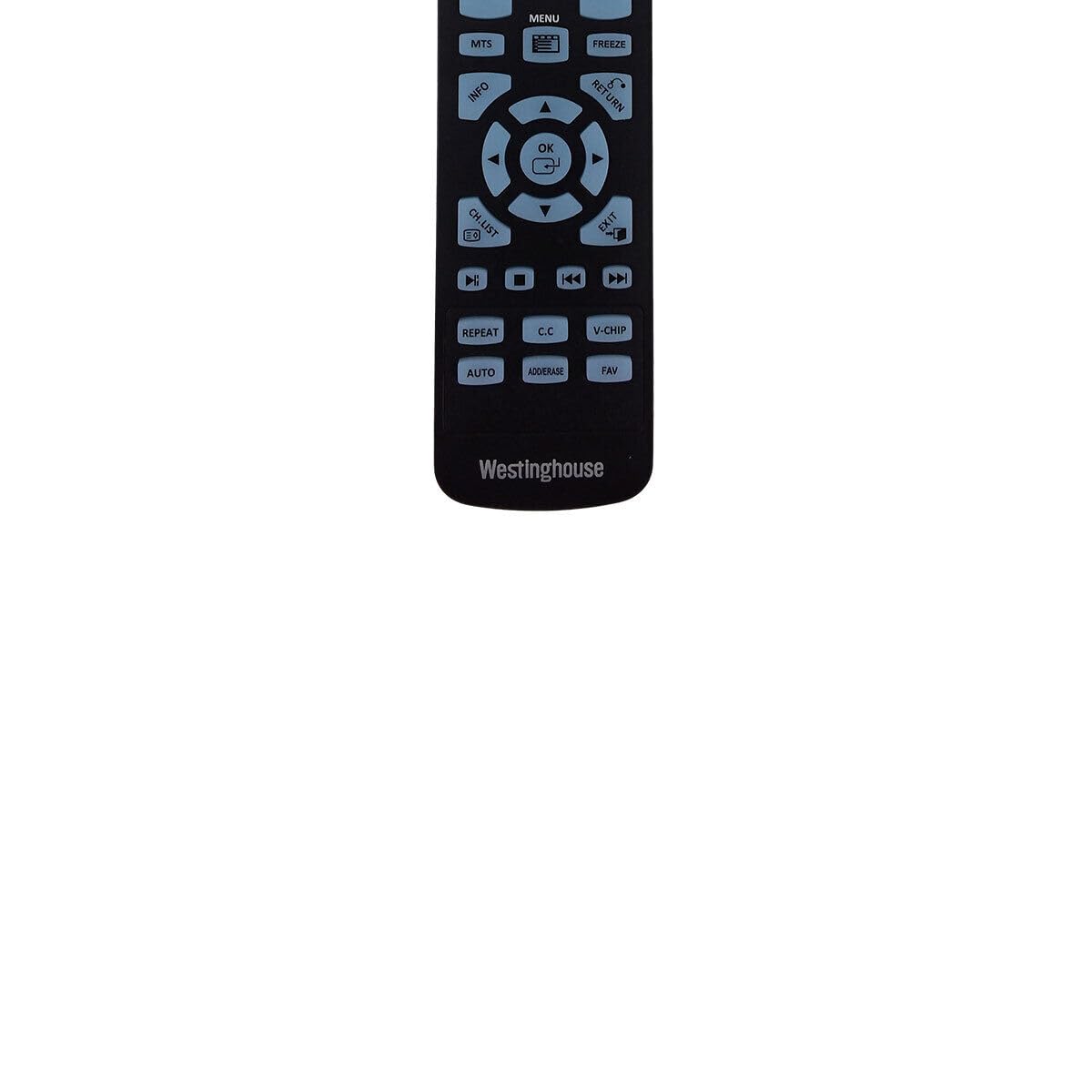 OEM Replacement Remote Control for Westinghouse WS-1688 Remote Control Black Original for Smart LED LCD 4K Ultra HD TV WD24HAB101, WD24HN1108