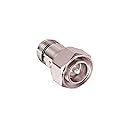 RedYutou 4.3/10 Mini DIN Connector 4.3-10 Female to N Female Jack Teflon 0-6GHz Connector Adapter