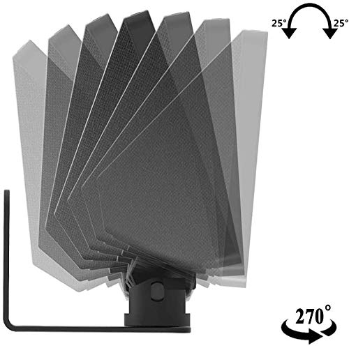 ATOPHK Ech_ooo Show 10.1 Wall Mount Stand Horizontal 270 Degrees Rotation Longitudinal Angle Change Base White ?Not fit The Ech_ooo Show 8 & Ech_ooo