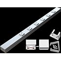 24” Hardwired Power Strip (NO Power Cord), 6 (NEMA 5-20R) Vertical Outlets (NOT Tamper Resistant), NO Ears (Without mounting tabs on Both Ends), 20