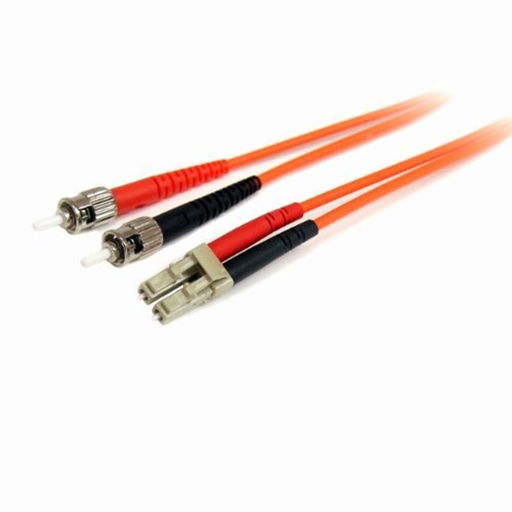 StarTech 3m OM1 Fiber Cable, ST to SC, 62.5/125, Optic, LSZH (FIBSTSC3)
