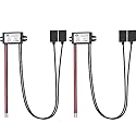 Tecreddy 2-Pack 12V 24V DC to Dual 5V USB Female DC Converter Adapter Step-Down Buck Module