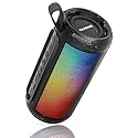 FULMINARE Bluetooth Speaker Wireless TWS Pairing 26W HD Loud Stereo Portable Bluetooth Speakers 6.0 with 16H Playtime, RGB LED Light, IPX5 Waterproof