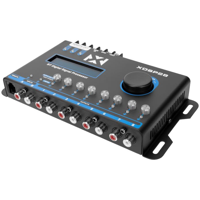 NVX 8-Channel X-Series 15 Band Parametric EQ Digital Signal Processor (DSP)