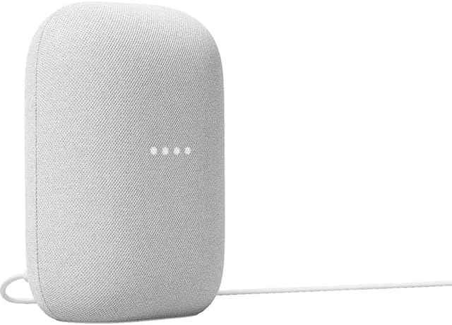 Google Audio Bluetooth Speaker - Wireless Music Streaming, Powerful Sound, Assistant Built-in, Wi-Fi and Bluetooth Connectivity, Smart Home Control