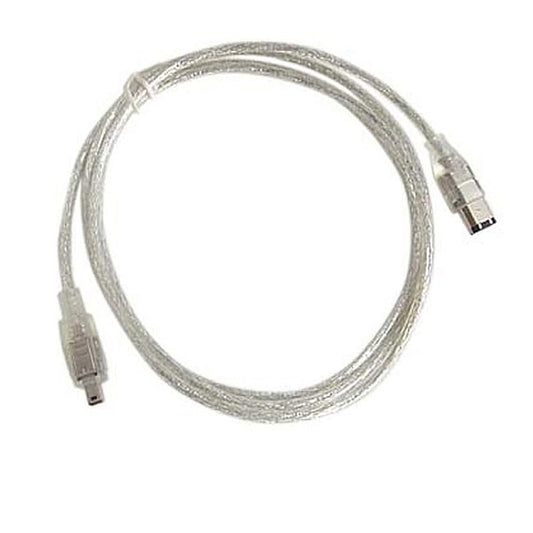 MPF Products VMC-IL4615 VMCIL4615 i.Link 4-pin to 6-pin DV Digital Video Transfer Cable Replacement Compatible with Select Sony Handycam Camcorders