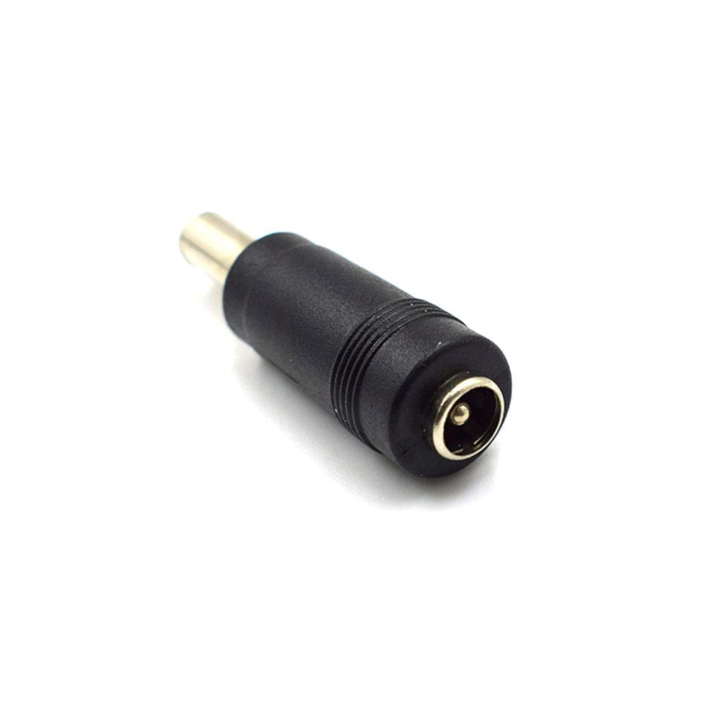 Hxchen 10Pcs DC Power Adapter 5.5x2.1mm Female Jack to 5.5x2.5mm Male Plug Electrical Socket Outlet for Universal Laptop Interface Power Cable