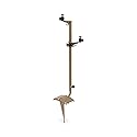 Stealth CAM Adjustable 29"-49" Expandable Height 1/4" Tripod Multi-Pivot Stable Rugged Steel Hunting Trail Camera & Solar Pak Battery Mounting Post