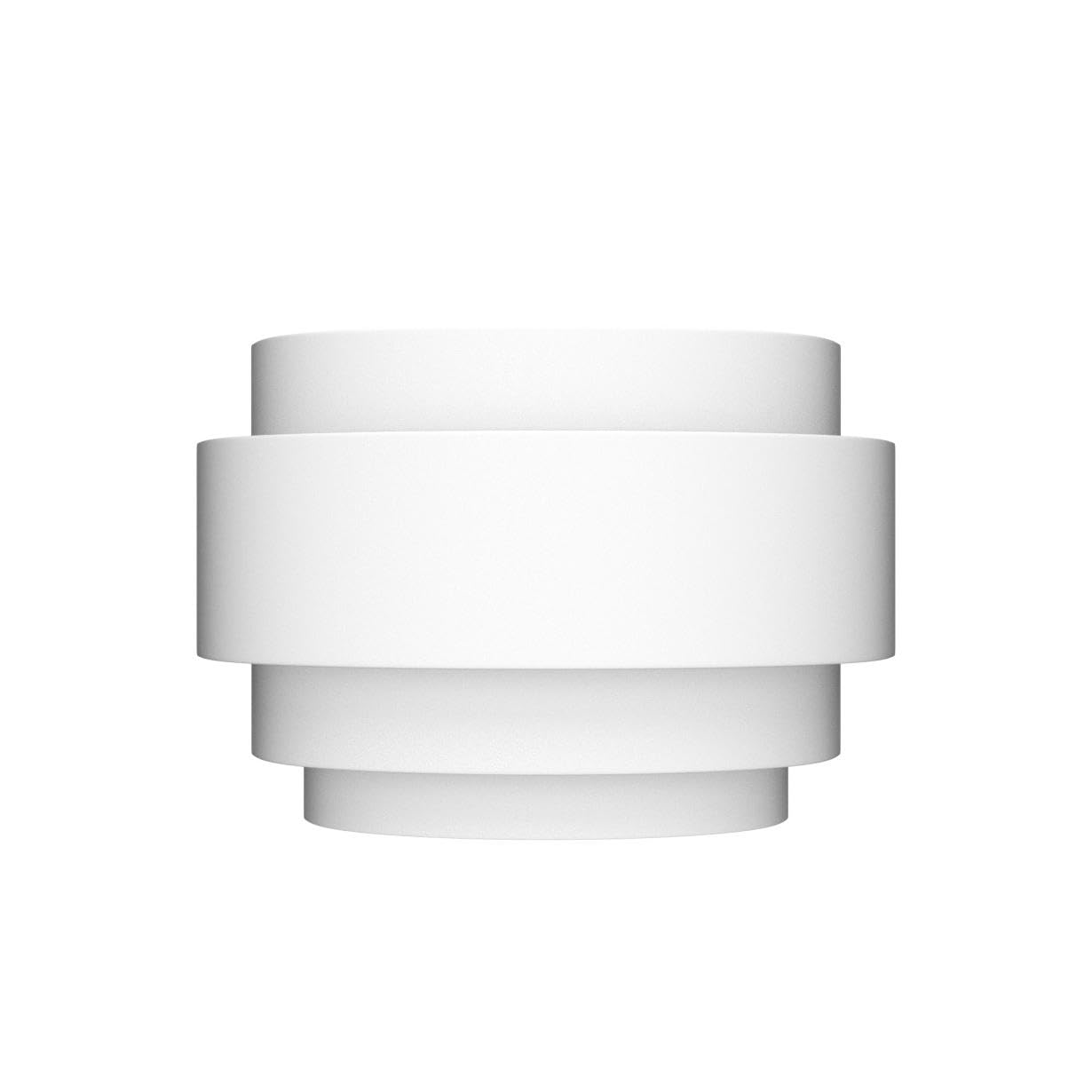LightInTheBox Modern Wall Sconce Indoor Wall Light Fixture Half Moon Metal Wall Lamp White for Stair Hallway Home Theatre Bedroom (1PCS)