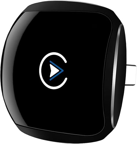 Technoski Wireless CarPlay Adapter for iPhone ? Android,2025 Update, Plug and Play, Small Size,Fast and Stable Connection Wireless Adapter for CarPlay