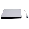 Wendry USB Ultra Slim External DVD Drive USB 3.0 Data External Slot-Load DVD CD Driver Compatible for System/System