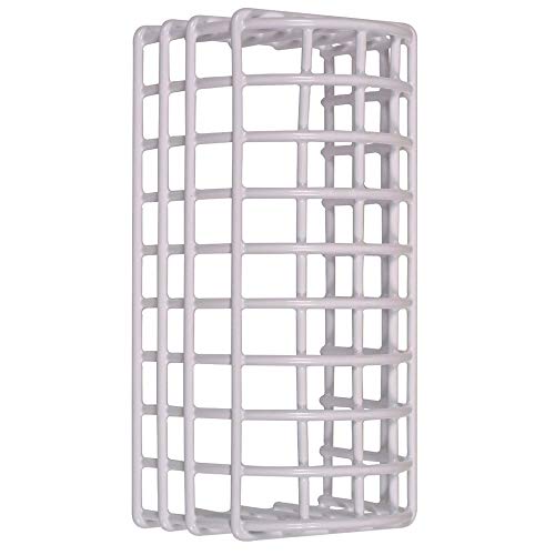 Safety Technology International, Inc. STI-9622 Motion Detector Damage Stopper, Protective Steel Wire Guard for PIR Units , White