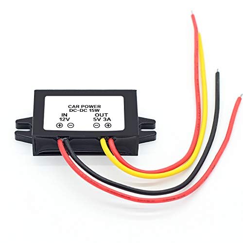 Magnolian Car LED Display Power Supply 12V To 5V 3A DC/DC Buck Converter Module