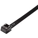 Standard Cable Ties 50 Pound 11 Inch UV Black 100 Count Made in USA