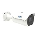 GW Security 4K 8MP TAA & NDAA Compliant 5X Optical Zoom 2.7-13.5mm Motorized Lens Outdoor Indoor Microphone PoE IP Bullet Security Camera (GW865601M)