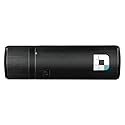 D-Link WiFi USB Adapter AC1200 Mini Wireless Internet Dual Band 3.0 Wi-Fi Netowrk Desktop Laptop (DWA-182),Black