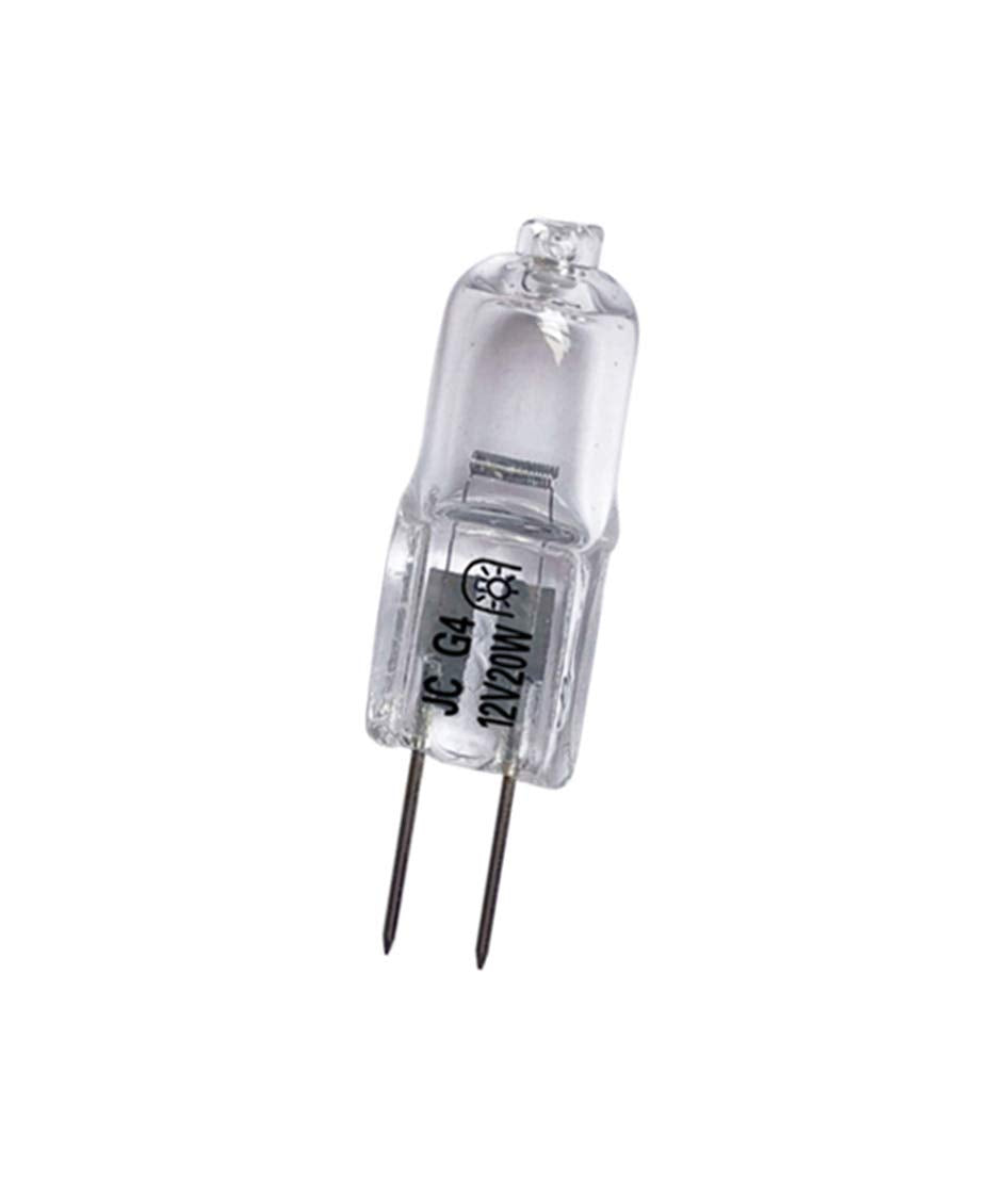 Vstar G4 12V 20W Bulb T3 JC Type Bi-Pin Base G4 Halogen Bulb,Clear,10 Packs
