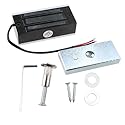 AGPtek® 60kg 130LBs Holding Force Electric Magnetic Lock for Door Access Control System Electromagnet Fail-Safe NC Mode