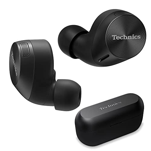 Technics HiFi True Wireless Multipoint Bluetooth Earbuds with Noise Cancelling, 3 Device Multipoint Connectivity, Wireless Charging, Impressive Call…