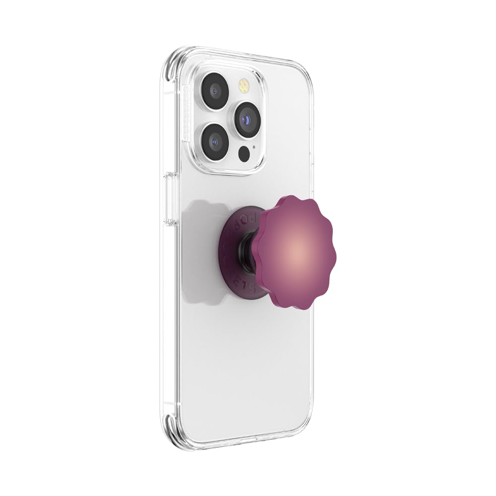 PopSockets Adhesive Phone Grip, Holder, Phone Stand, Flower - Red Wine